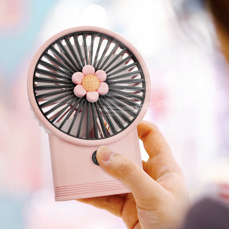 Pink Sunflower Fan - iKids