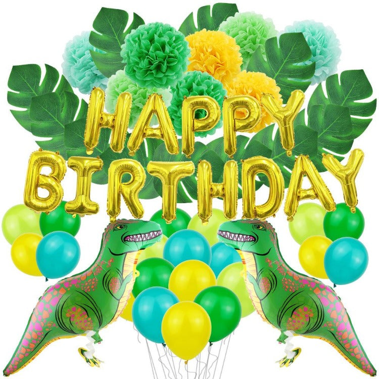 Dinosaur Birthday Party Decorations Balloons - iKids