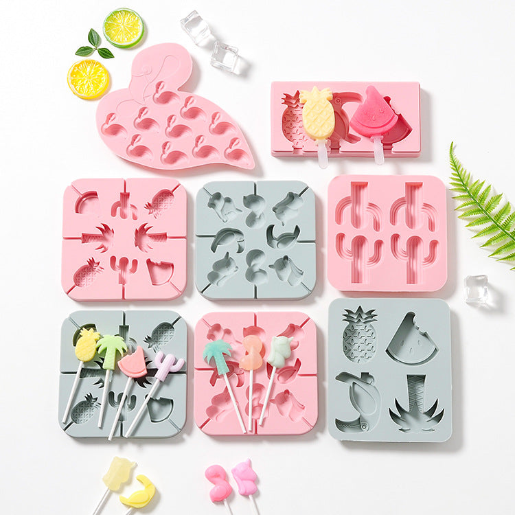 Silicone Mould 9 Flamingo - iKids