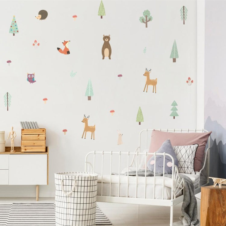 Woodland Forest Wall Decal - iKids
