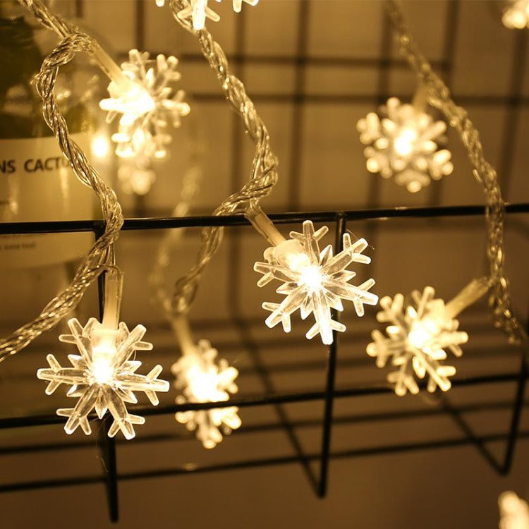 3m 20 LEDs Snowflake Battery String Lights - iKids