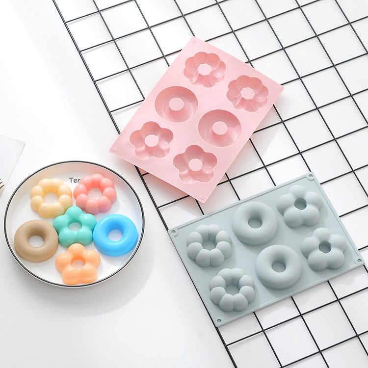 Silicone Mould 6 Donut - iKids