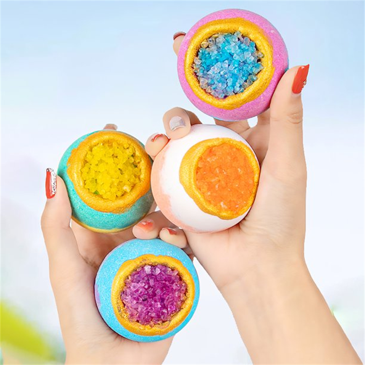 Crystal Bath Bomb Ball | 12 Pcs - iKids