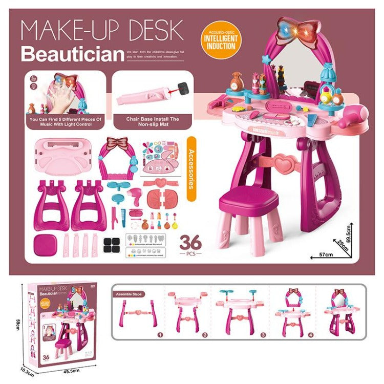 Make Up Dressing Table Pretend Playset - iKids