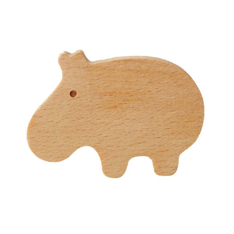 Animal Wood Hook | Hippo - iKids