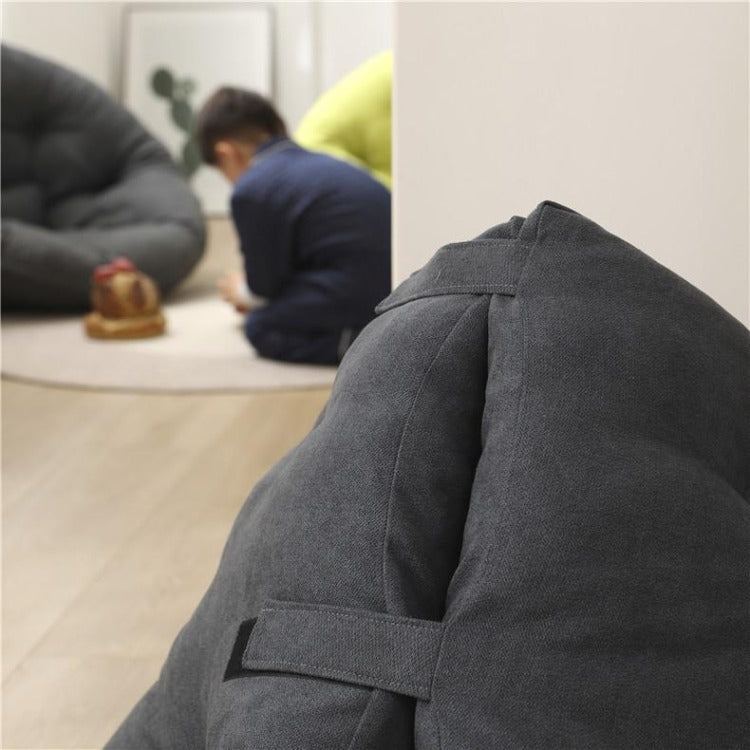 3 Way Kids Bean Bag Mat | Cotton Grey - iKids