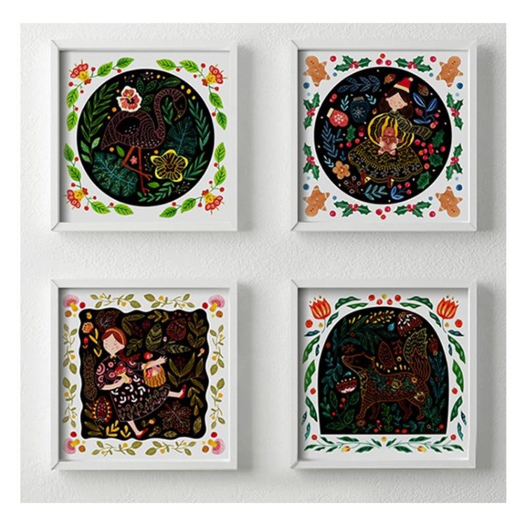 Mideer Scratch Art Card - iKids