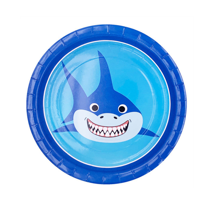 Party Tableware | Baby Shark | 16 Guests