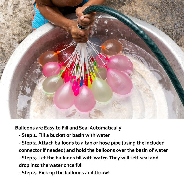 Rapid Filling Water Balloons (111) - iKids