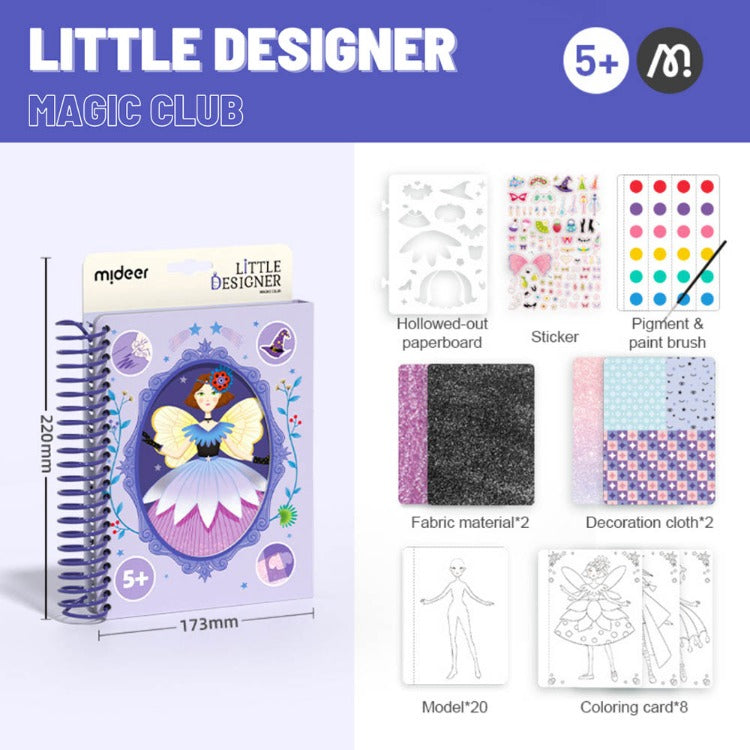 Mideer Little Designer Make-Your-Own-Dress | Magic Club - iKids