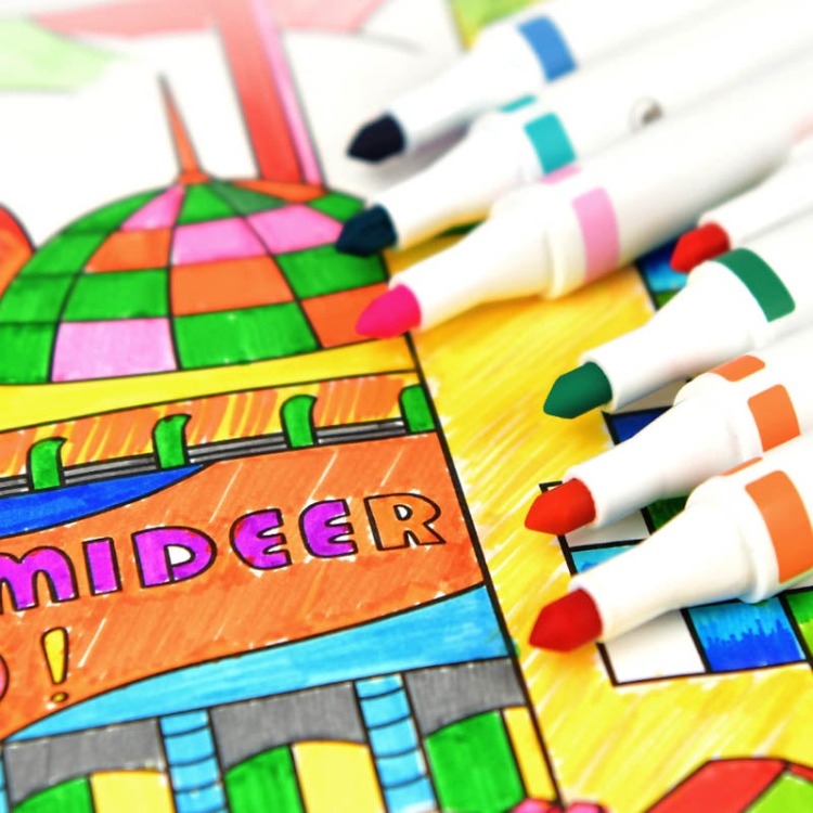 Mideer Washable Markers 36 Colours - iKids