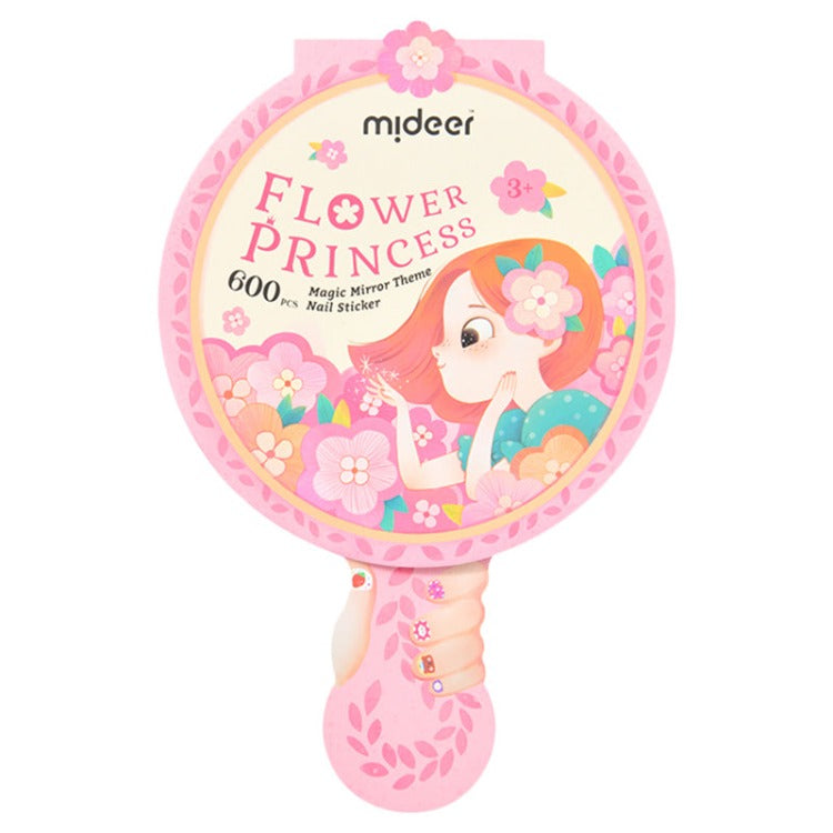 Magic Mirror Theme Nail Stickers | Flower Princess MD4200 - iKids