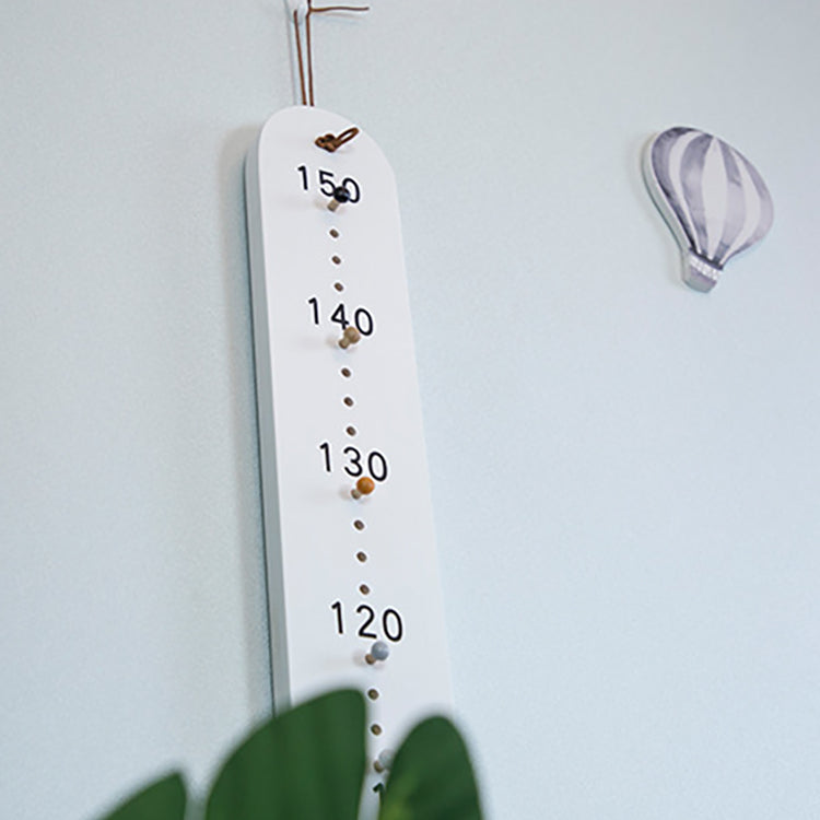 Wooden Height Chart | White - iKids